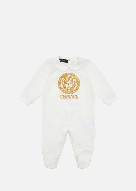 versace jurk baby|Versace newborn clothing.